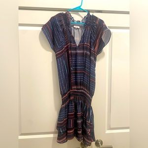 Parker dress drop waist with smocking